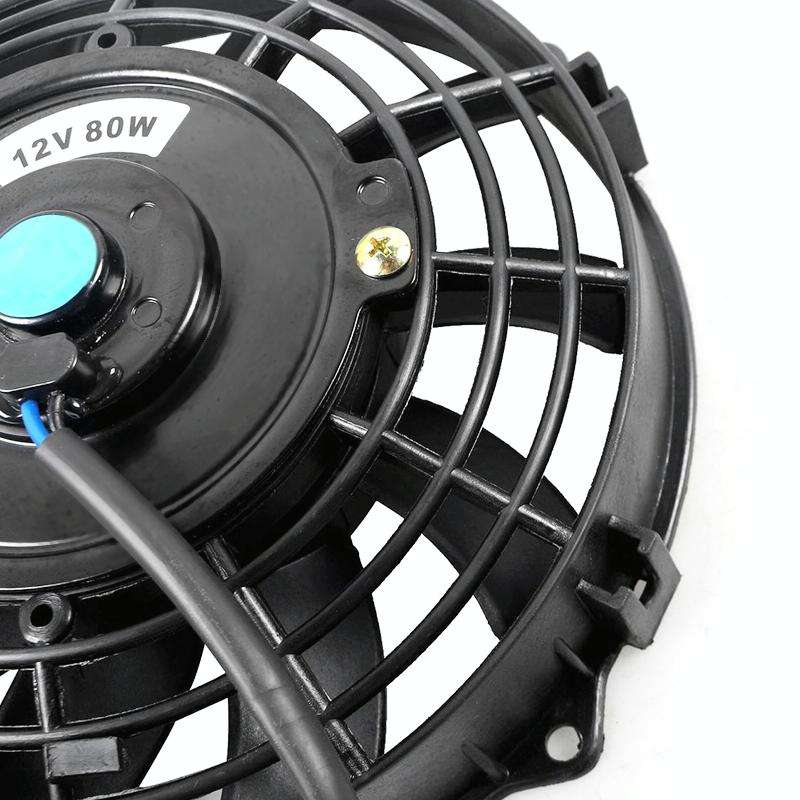 10 inch 12V 80W Car Powerful Transmission Oil Cooling Fan with Mounting Accessorie