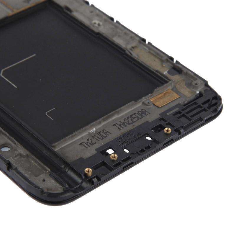 For Galaxy Note i9220 LCD Middle Board with Flex Cable (Black)