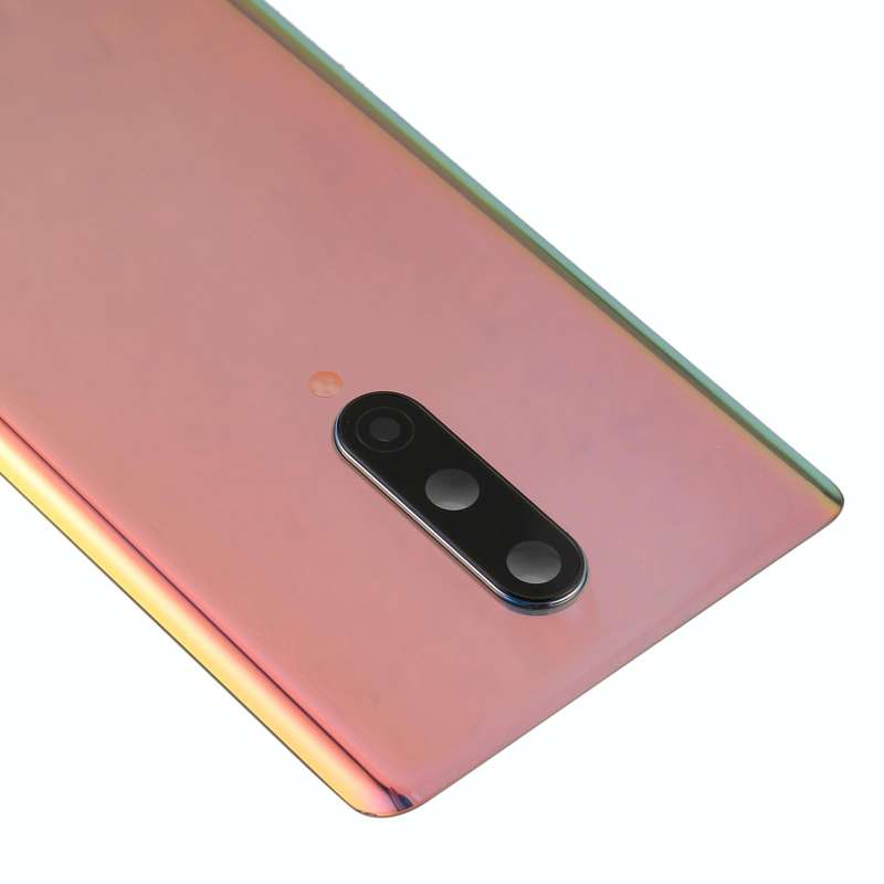 For OnePlus 8 Battery Back Cover with Camera Lens Cover (Silver)