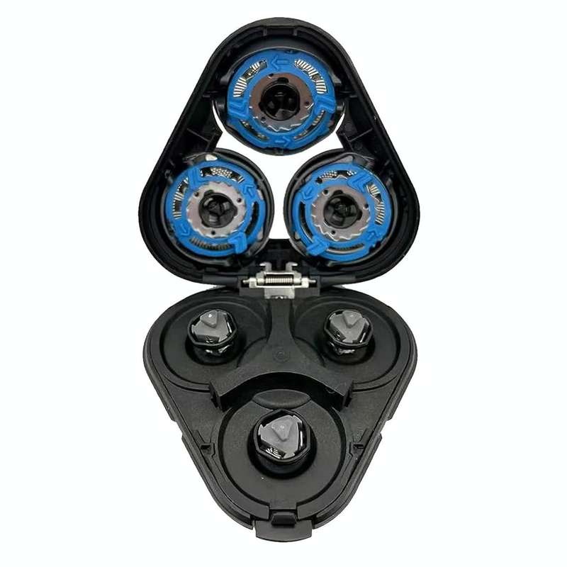 For Philips Electric Shaver S5000 Series SH50 Replacement Blade Head Integral Three Head(Silver)