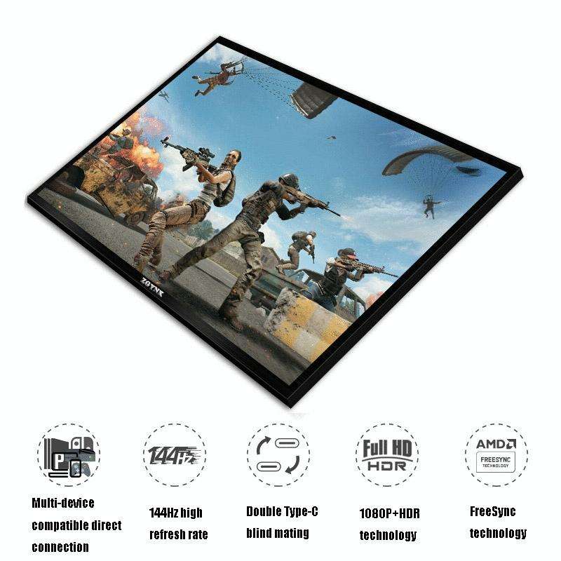 ZGYNK TPZ1303 Type-c Portable Computer Extender Display, Size: 13.3 inch 1920x1080