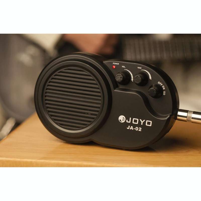 JOYO JA-02 3W Guitar Amplifier Mini Electric Guitar Amp Amplifier Speaker with Volume Tone Distor...