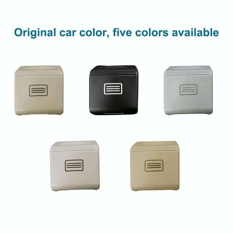 Car Sunroof Switch Button Dome Light Button for Mercedes-Benz W204 / X204 2008-2015(Mercerized Be...
