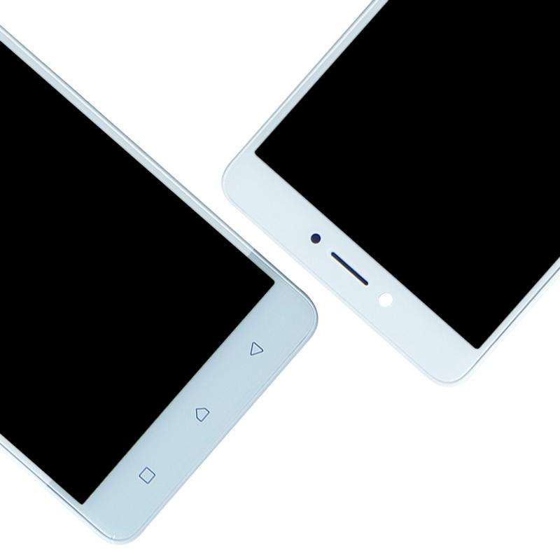 OEM LCD Screen for 5.5 inch Lenovo K6 Note K53a48 Digitizer Full Assembly with Frame (White)