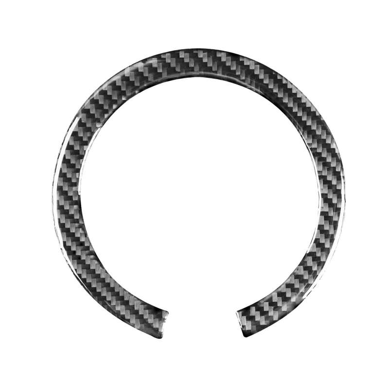 Car Steering Wheel R Chassis Carbon Fiber Decorative Sticker for BMW MINI R55 / R56 / Countryman ...