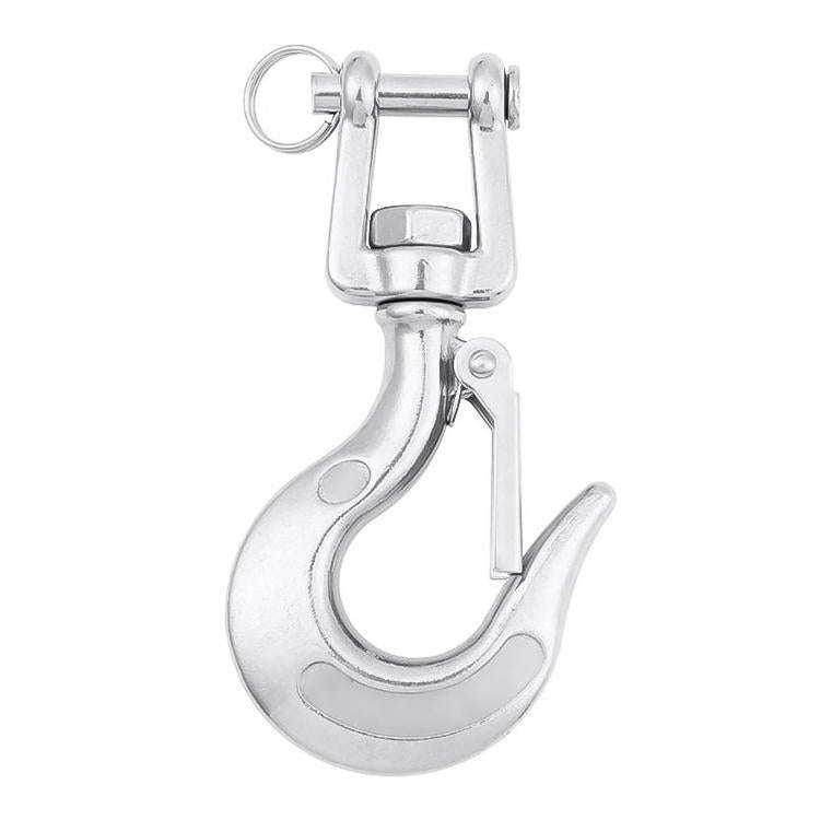 150kg Load Bearing 304 Stainless Steel Rotatable Fork Hoist Chain Lifting Cargo Hook