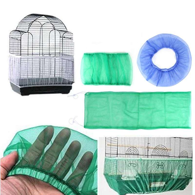 Mesh Birdcage Cover Birdcage Dust-Proof Accessories Parrot Thrush Starling Gauze Cover, Specifica...