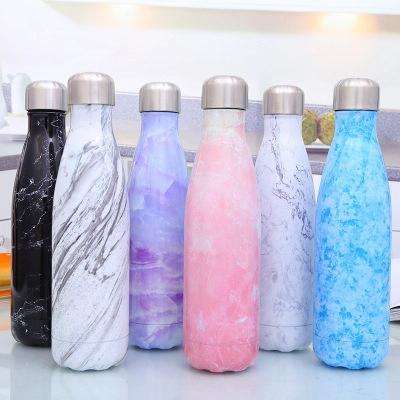Thermal Cup Vacuum Flask Heat Water Bottle Portable Stainless Steel Sports Kettle, Capacity:500ml...