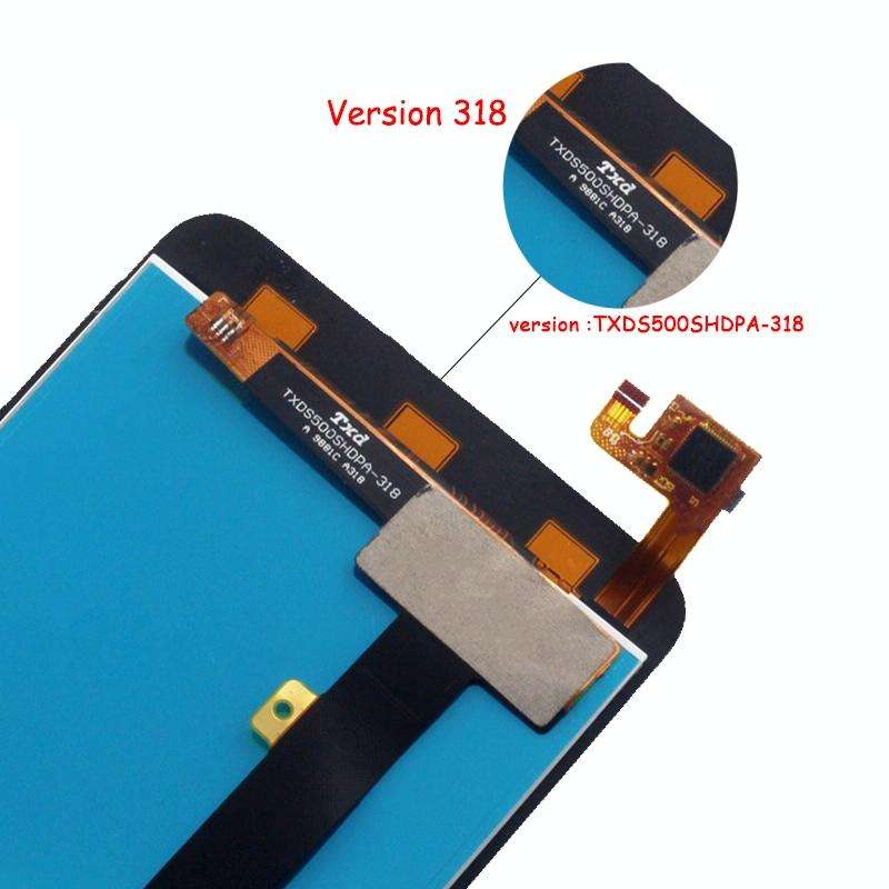 OEM LCD Screen for ZTE Blade A610 A610C with Digitizer Full Assembly (Black)