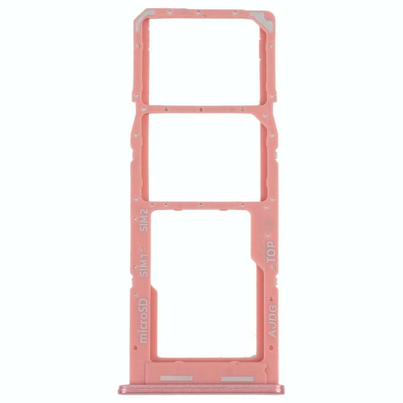 For Samsung Galaxy A04s SM-A047F Original SIM Card Tray + SIM Card Tray + Micro SD Card Tray (Pink)