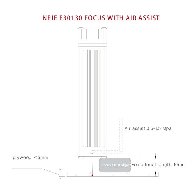 NEJE E30130 5.5W 450nm Laser Engraver Module Kits