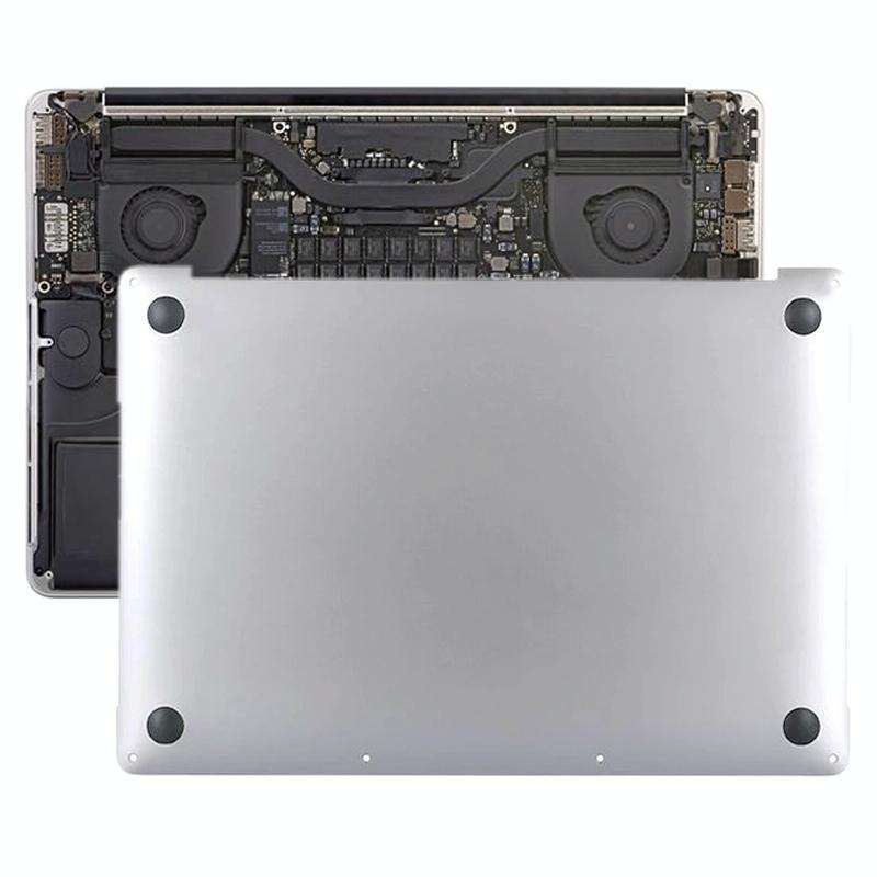 Bottom Cover Case for Macbook Pro Retina 13 inch A1706 2016-2017(Silver)