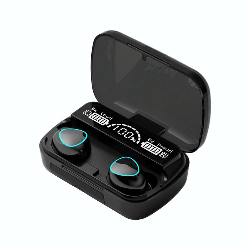 M10 Bluetooth 5.1 TWS Digital Display Wireless Bluetooth Earphone with Charging Box, Support Touc...