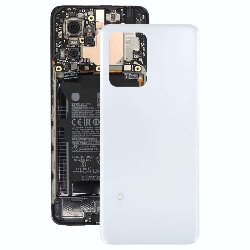 For Xiaomi Redmi Note 11T Pro / Note 11T Pro+ / Poco X4 GT Original Battery Back Cover(White)