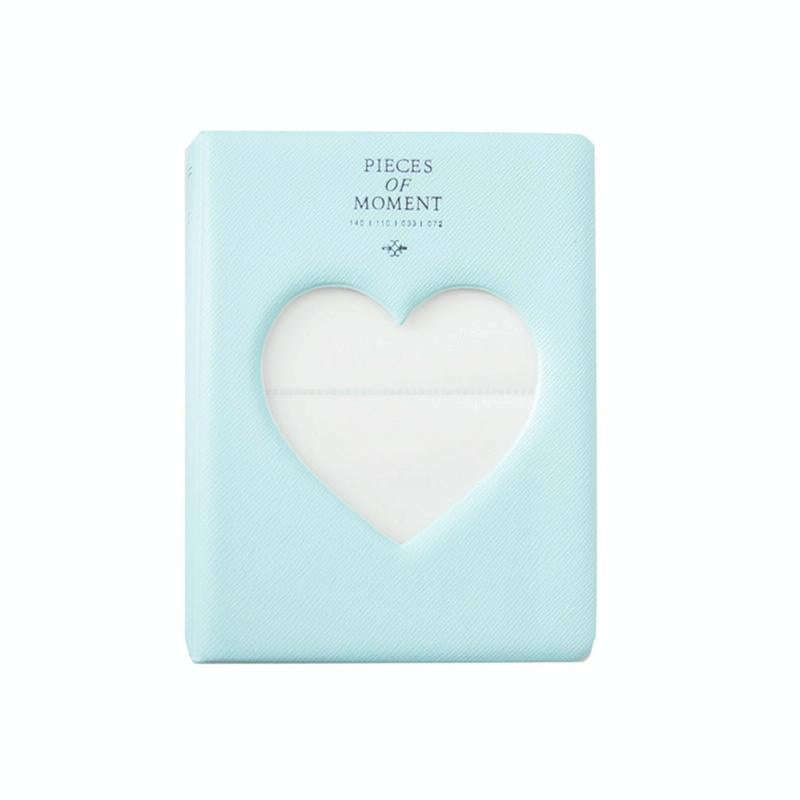 Hollow Heart 64 Pockets Photo Book Album Name Card Holder for Fujifilm Instax Mini 8 /7s /70 /25 ...