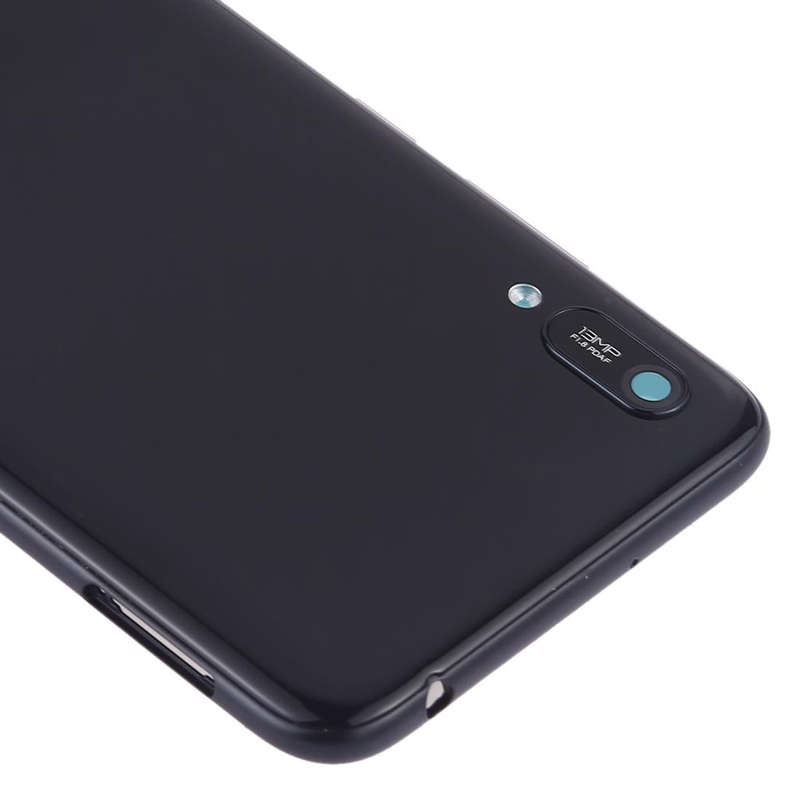 Battery Back Cover with Camera Lens & Side Keys for Huawei Y6 (2019)(Black)