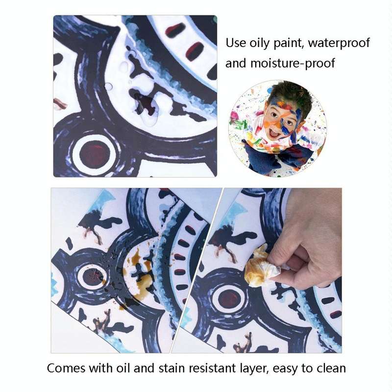 Self-Adhesive Heat-Resistant Oil-Proof Stickers Household Kitchen Stove Tile Wall Stickers, Speci...
