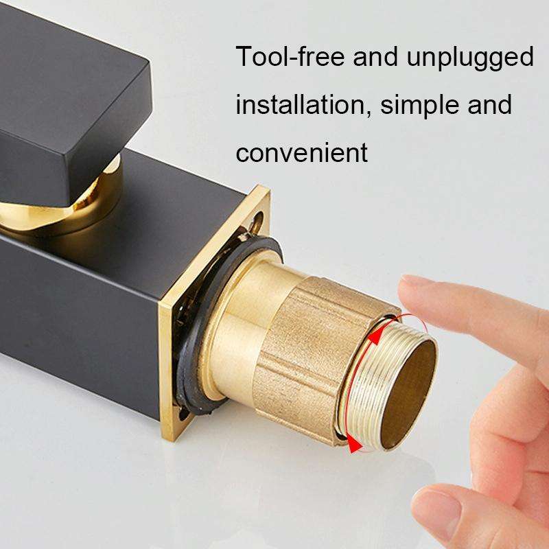Smart Color-changing Temperature Recognition Faucet, Specification: C Style