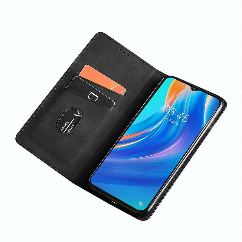 For Tecno Pop 2/Pop 2F/Pop 2 Pro/Pop 2 Power/Itel P13 Skin Feel Magnetic Horizontal Flip Leather ...