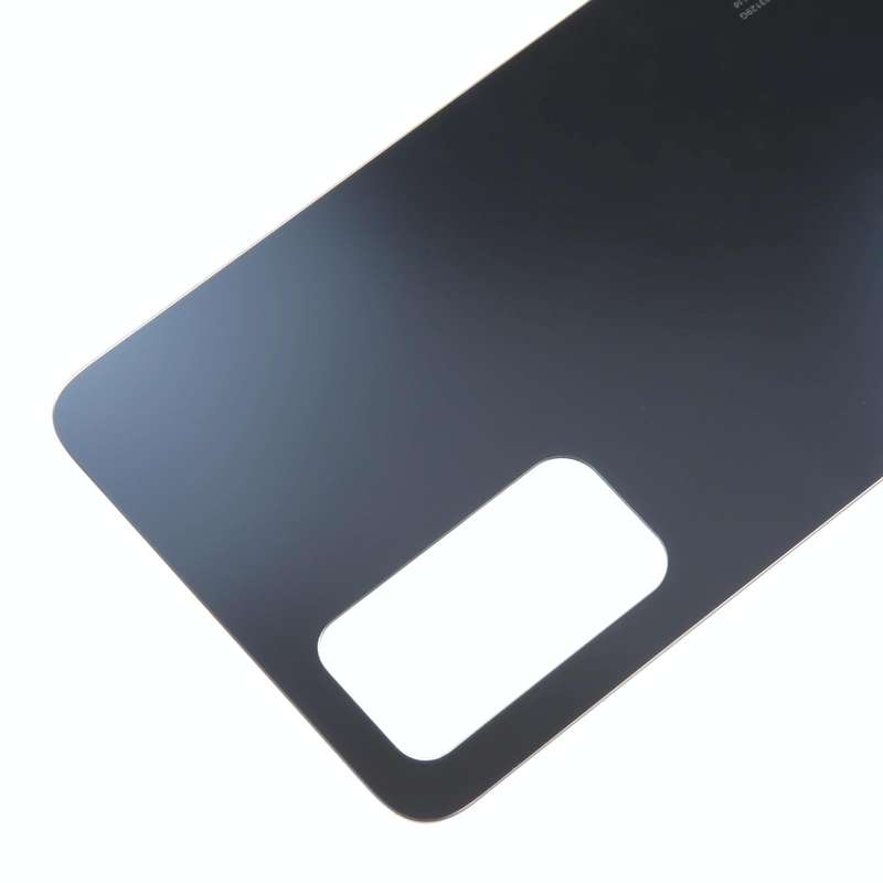 For Xiaomi 12 Lite Glass Battery Back Cover(Black)