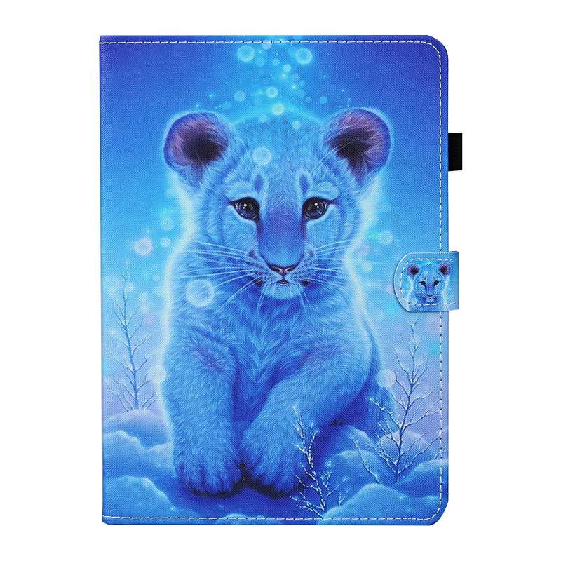 For Lenovo Tab M10 Plus 10.6 3rd Gen 2022 Coloured Drawing Stitching Smart Leather Tablet Case(Li...