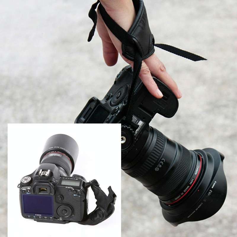 Leather Camera Grip(Black)