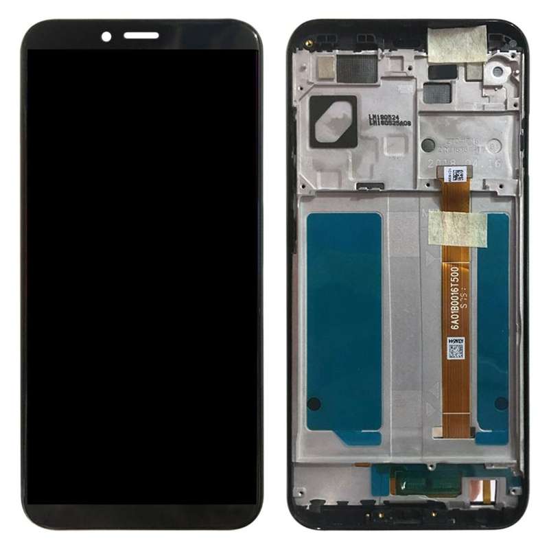 OEM LCD Screen for Lenovo K5 Play L38011 Digitizer Full Assembly with Frame (Black)