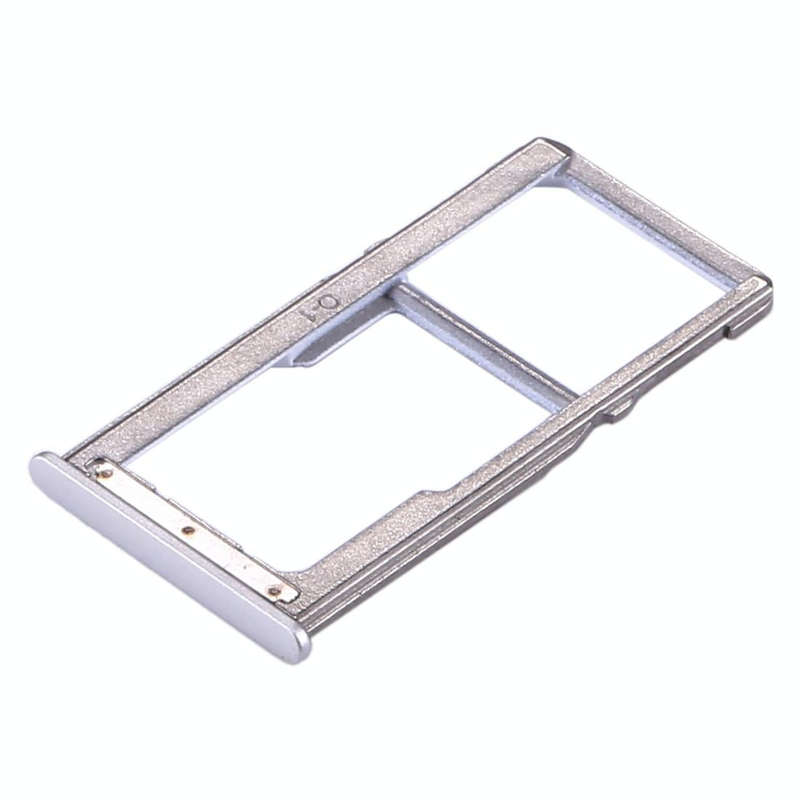 For Meizu M6 Note SIM Card Tray (Silver)