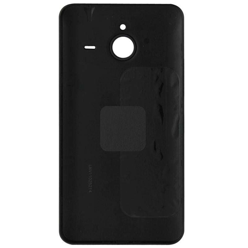 Frosted Surface Plastic Back Housing Cover  for Microsoft Lumia 640XL(Black)