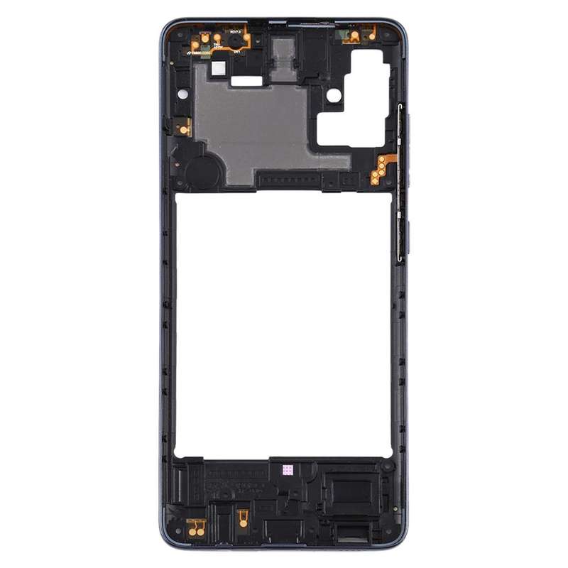 For Samsung Galaxy A51  Middle Frame Bezel Plate (Black)