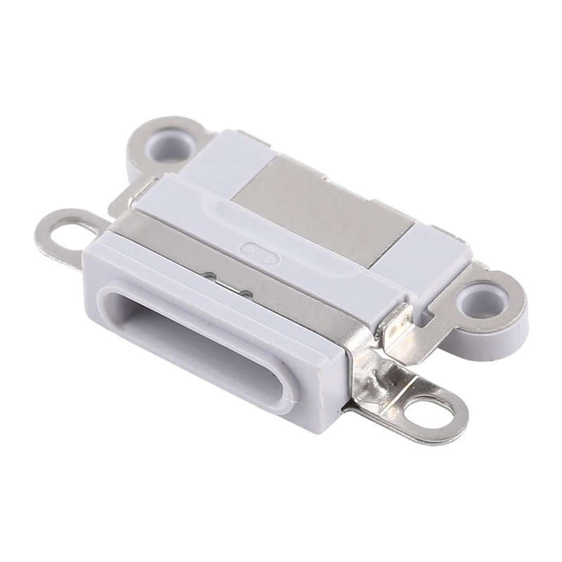10 PCS Charging Port Connector for iPhone 6 / 6S(Light Grey)
