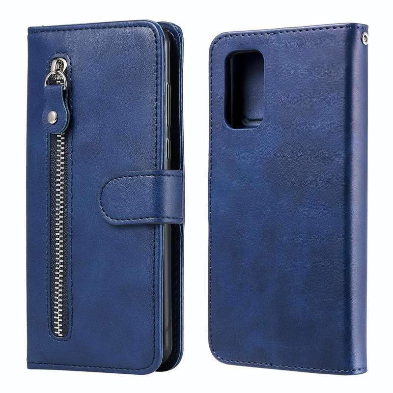 For Samsung Galaxy A32 4G Fashion Calf Texture Zipper Horizontal Flip Leather Case with Stand & C...