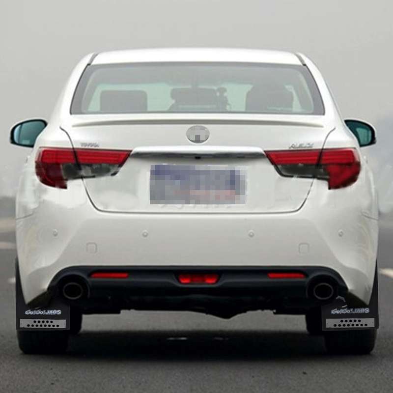 Premium Heavy Duty Molded Splash Front and Rear Mud Flaps Guards, Medium Size, Random Pattern Del...