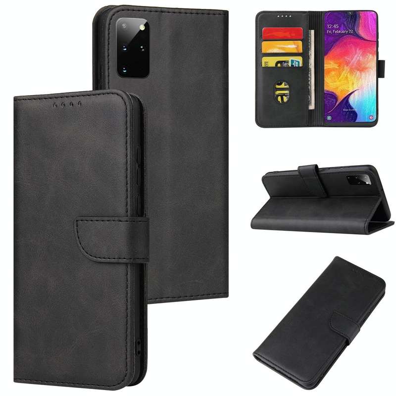 For Samsung Galaxy S20+ Calf Texture Buckle Horizontal Flip Leather Case with Holder & Card Slots...