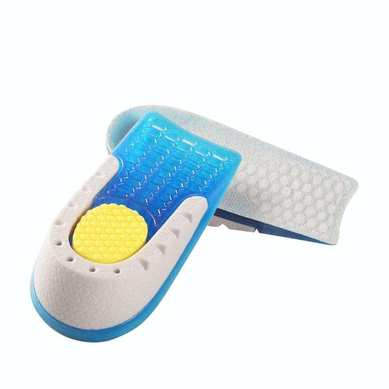 Silicone Honeycomb Shock Absorption TPE Heel Protection Pad Heightening Insole, Size: Height 3.5 cm