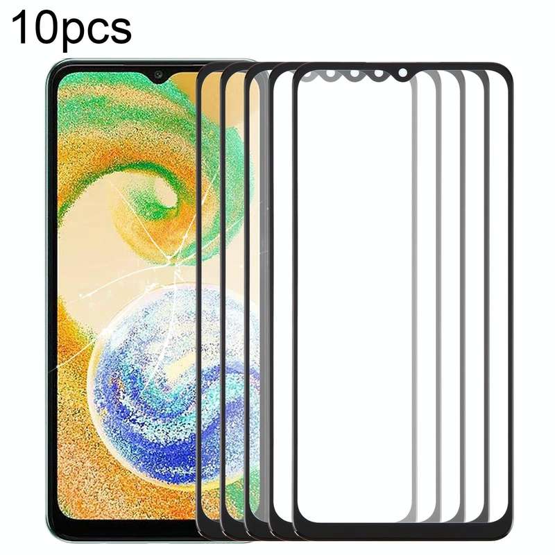 For Samsung Galaxy A04s SM-A047F 10pcs Front Screen Outer Glass Lens with OCA Optically Clear Adh...