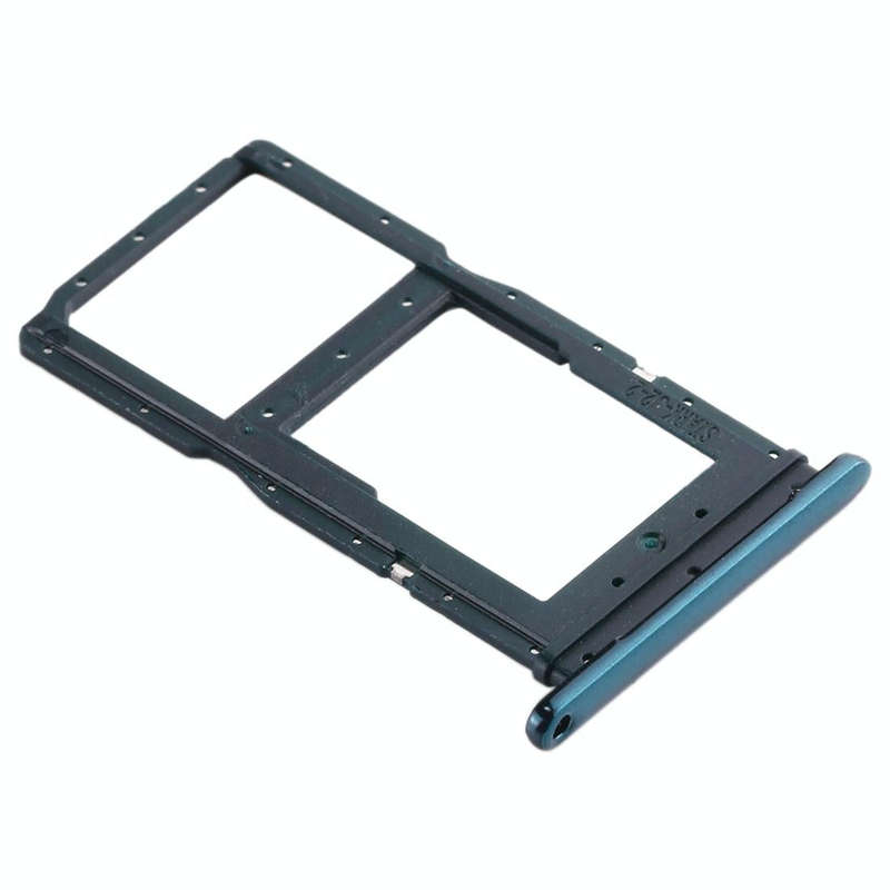 SIM Card Tray + SIM Card Tray / Micro SD Card Tray for Huawei Enjoy 10 Plus (Green)
