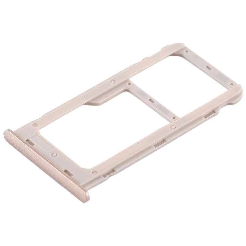 SIM Card Tray + SIM Card Tray / Micro SD Card Tray for Huawei Honor 6A (Gold)