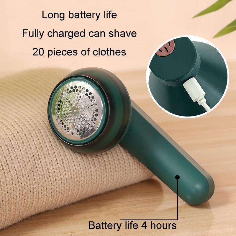 USB Rechargeable Household Hair Ball Trimmer Lint Remover(White)
