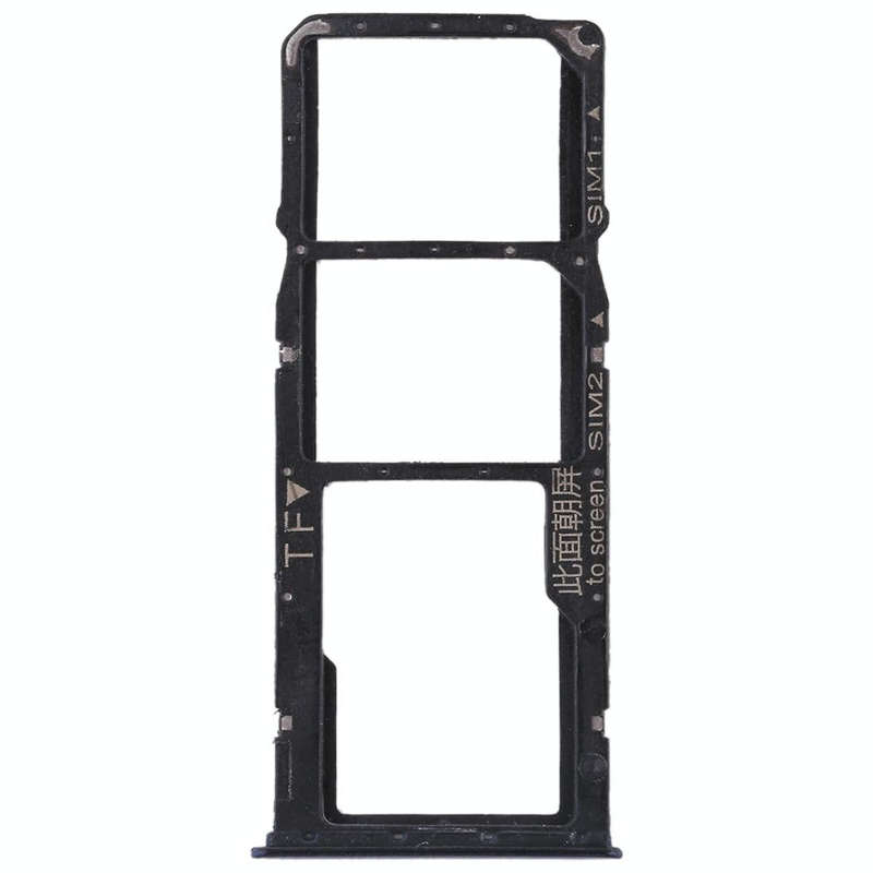 2 SIM Card Tray + Micro SD Card Tray for Huawei Enjoy 8 Plus(Blue)
