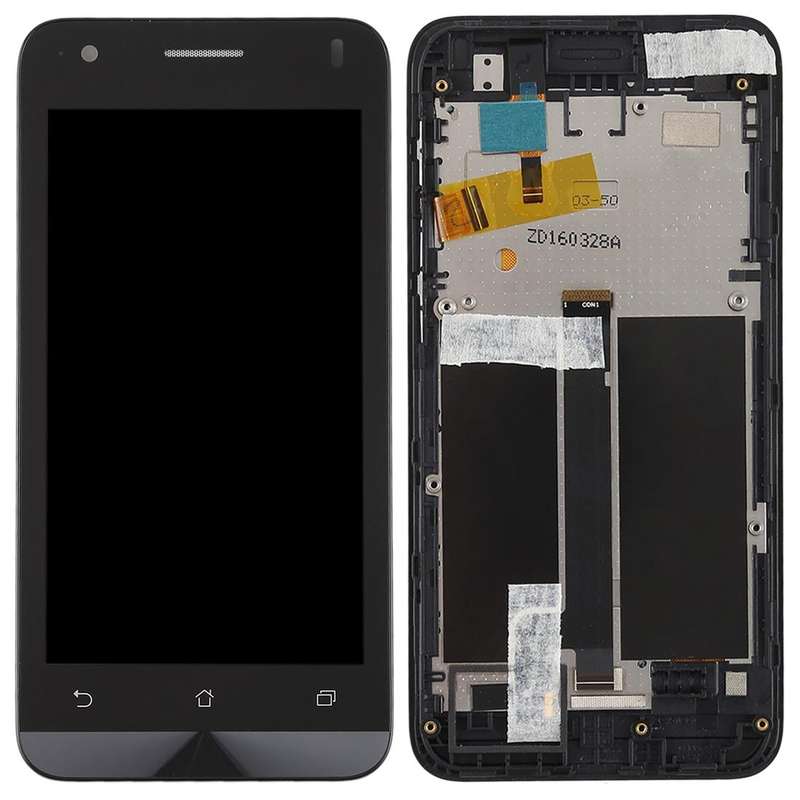 OEM LCD Screen for Asus Zenfone C ZC451CG Digitizer Full Assembly with FrameBlack)