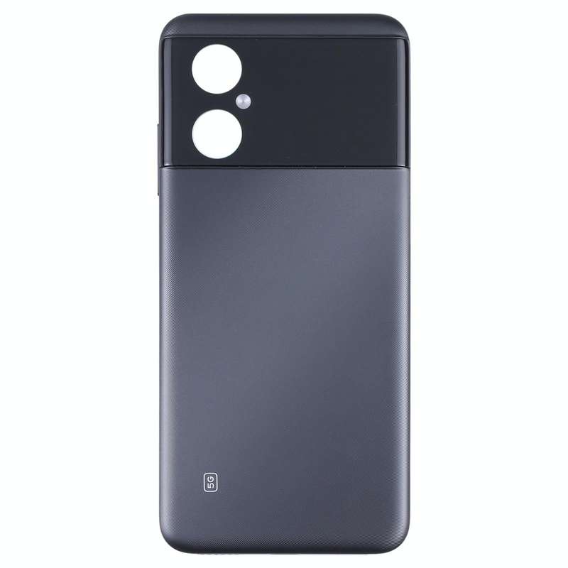 Original Battery Back Cover for Xiaomi Poco M4 5G / Poco M4 5G (India) / Redmi Note 11R(Black)