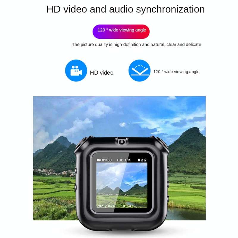 V9 AI Intelligent High-definition Noise Reduction Conference Voice Recorder,Support Real-time Cam...