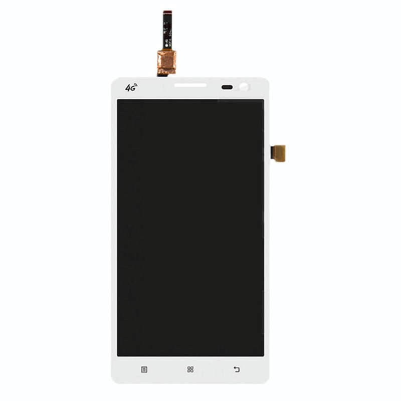 OEM LCD Screen for Lenovo S856 with Digitizer Full Assembly (White)