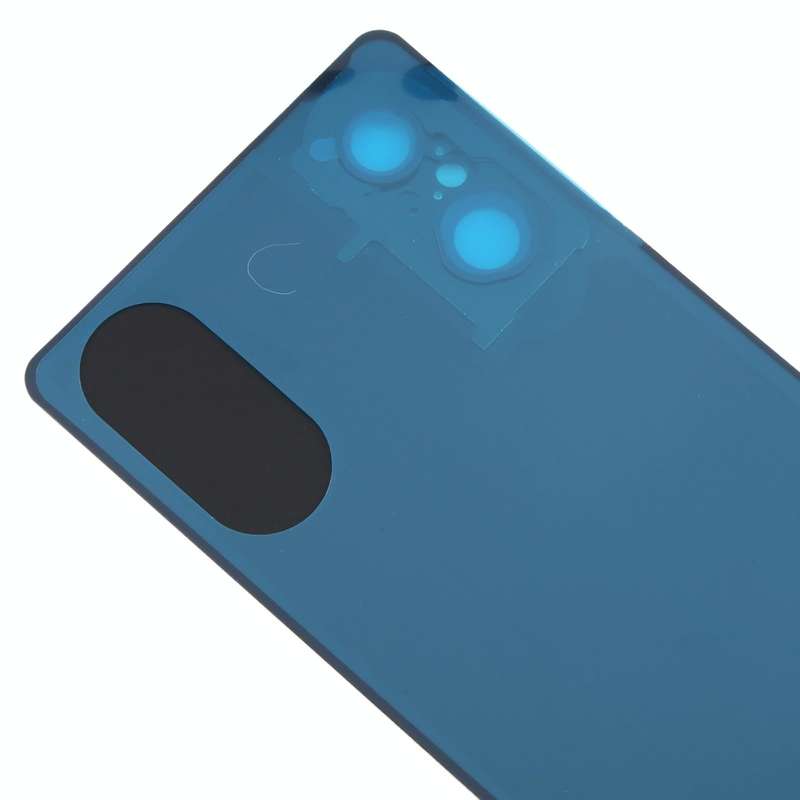 For Sony Xperia 5 V Battery Back Cover with Camera Lens Cover(Black)