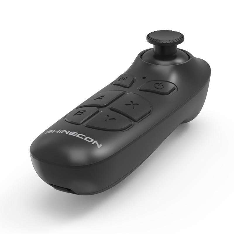 VR SHINECON SC-B03 VR Game Wireless Bluetooth Remote Control Handle Selfie Stick RC Video Playbac...