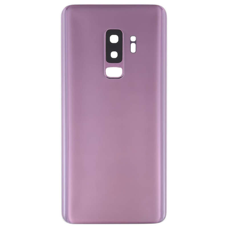 For Galaxy S9+ Battery Back Cover with Camera Lens (Purple)
