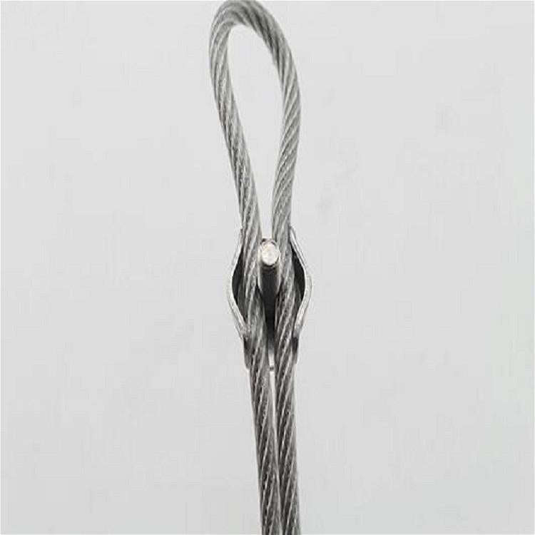 5 PCS 304 Stainless Steel Plate Single Clip Double Clamp Wire Rope Clamp, Specification:M2, Style...