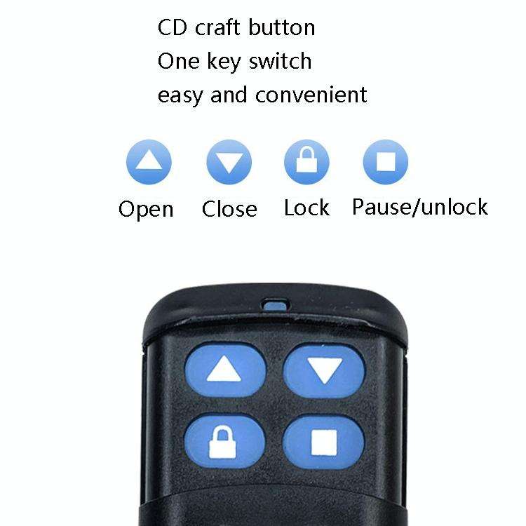 2 PCS Electric Roller Shutter Waterproof Copy Universal Remote Controller Garage Door Remote Cont...