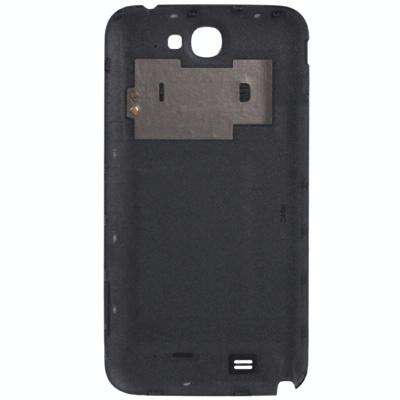 For Galaxy Note II / N7100 Original Plastic Back Cover with NFC (Dark Grey)